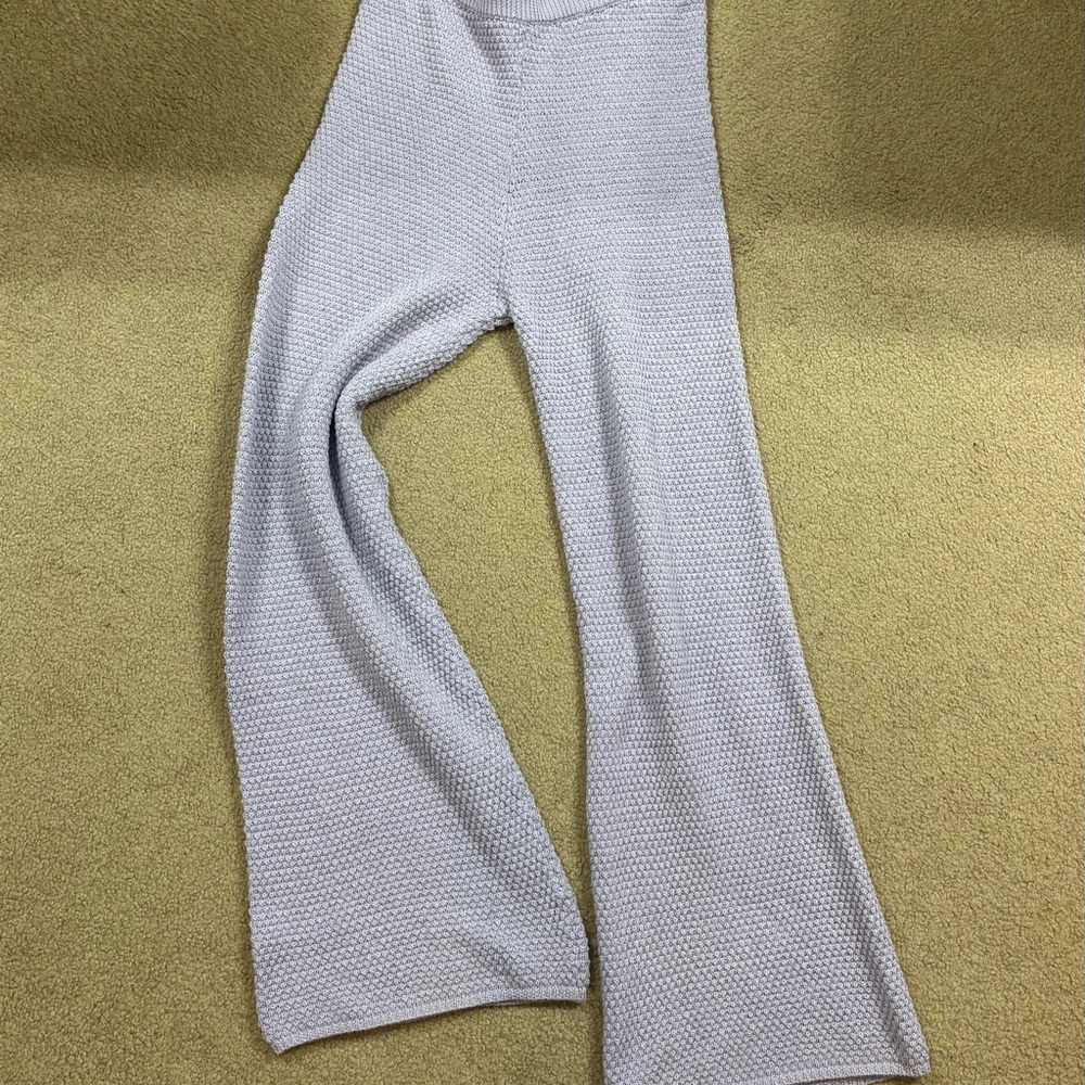 BUCKETLIST Lilac woven soft Wide Leg Pants NWOT